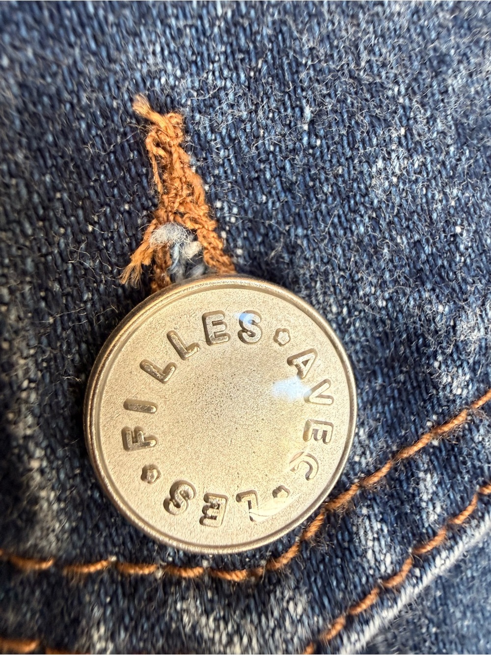 Avec Les Filles Blue Denim Jacket with Horse Embroidery - Picture 7 of 12